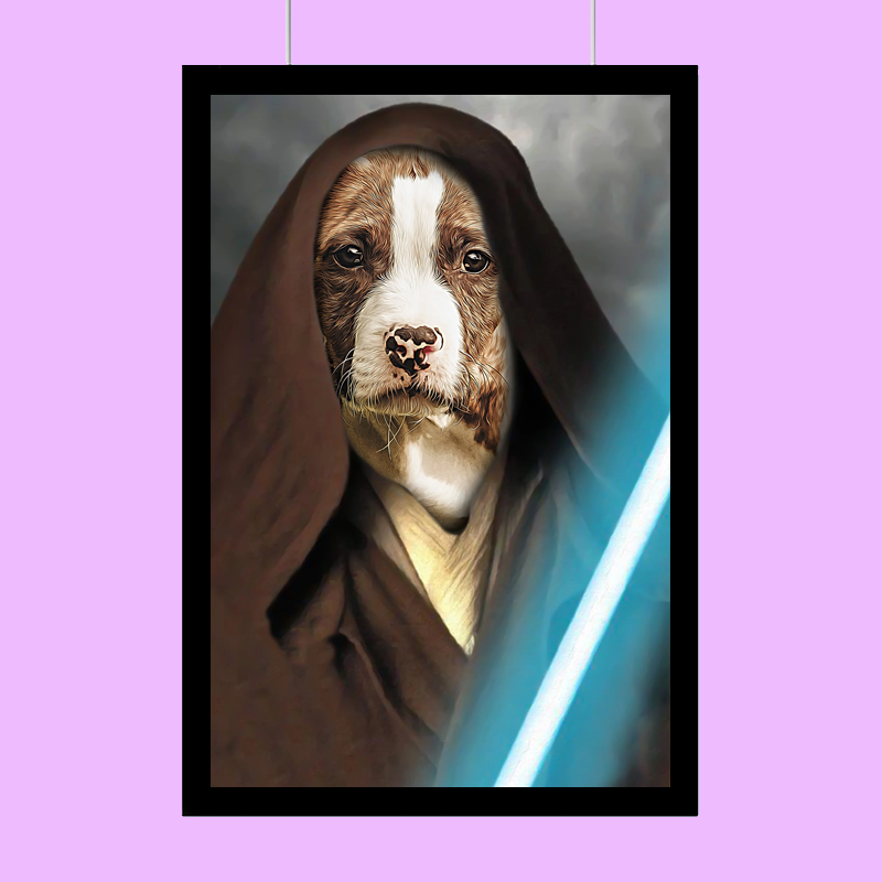 Kenobi Star Wars - Custom Pet Portrait